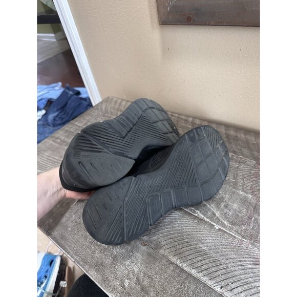 Skechers Equalizer 3.0 Sumnin Mesh Slip On Black Men’s Shoes Sz 12 - Picture 5 of 5